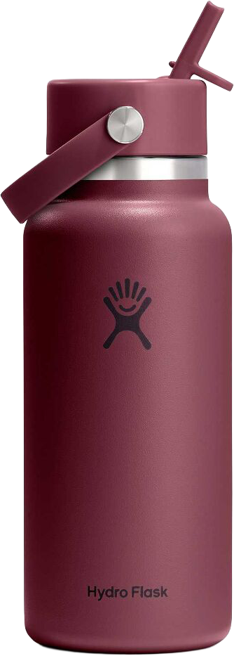 Hydro Flask Wide Flex Straw Cap 946ml Burgundy från Hydro Flask